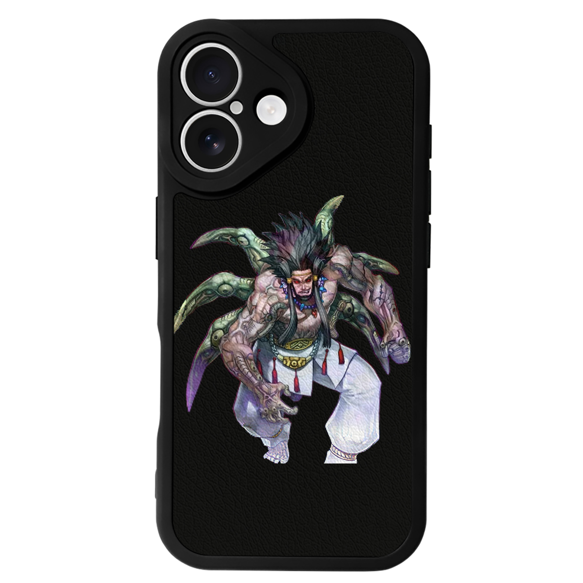 遊☆戯☆王 Yu-Gi-Oh! 【iPhone 16シリーズ対応】シリコンスマホケース（レザー調） 材質：シリコン